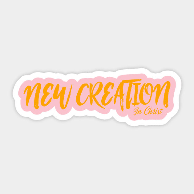 New creation tee Sticker by NewCreation